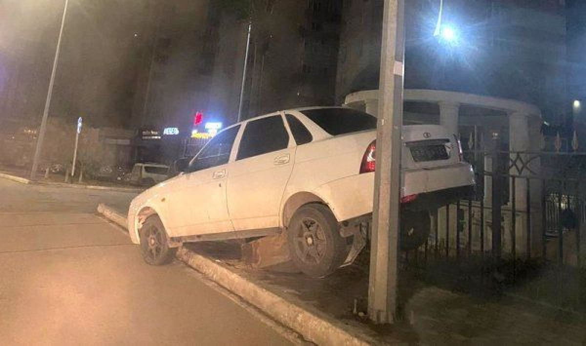 На скрывавшегося от полиции задним ходом водителя завели уголовное дело в Актау