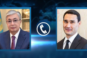 Фотография к новости: Токаев пригласил нового президента Туркменистана в Казахстан