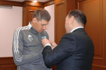 Фотография к новости: Паралимпийцу Герлицу присвоили звание "Заслуженный мастер спорта"