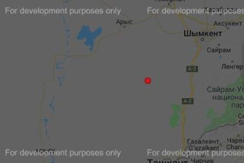 Фотография к новости: Землетрясение силой 2 балла ощутили жители Шымкента