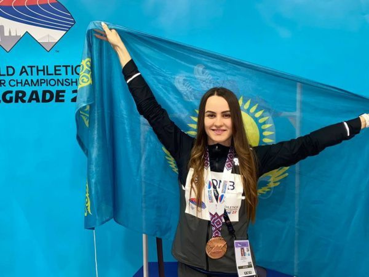 Легкоатлетка Дубовицкая посвятила свою бронзу Казахстану