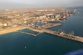 Фотография к новости: Неизвестный "заминировал" морской порт Актау