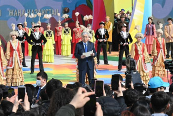 Фотография к новости: Глава государства рассказал, почему решил отмечать Наурыз в Алматы