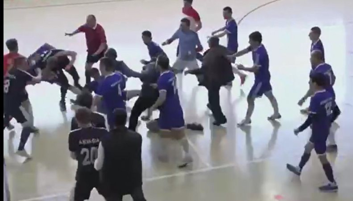 Массовой дракой закончился турнир в честь Наурыза в Темиртау