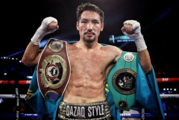 Фотография к новости: Официально объявлено о бое Жанибека Алимханулы за титул чемпиона мира