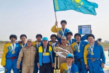 Сборная Казахстана выиграла международный турнир по кокпару