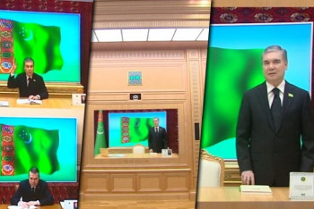 Фотография к новости: Гурбангулы Бердымухамедов обратился к президенту с личной просьбой и попросил дать ему отпуск