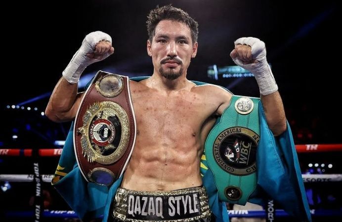 Фотография к новости: Официально объявлено о бое Жанибека Алимханулы за титул чемпиона мира