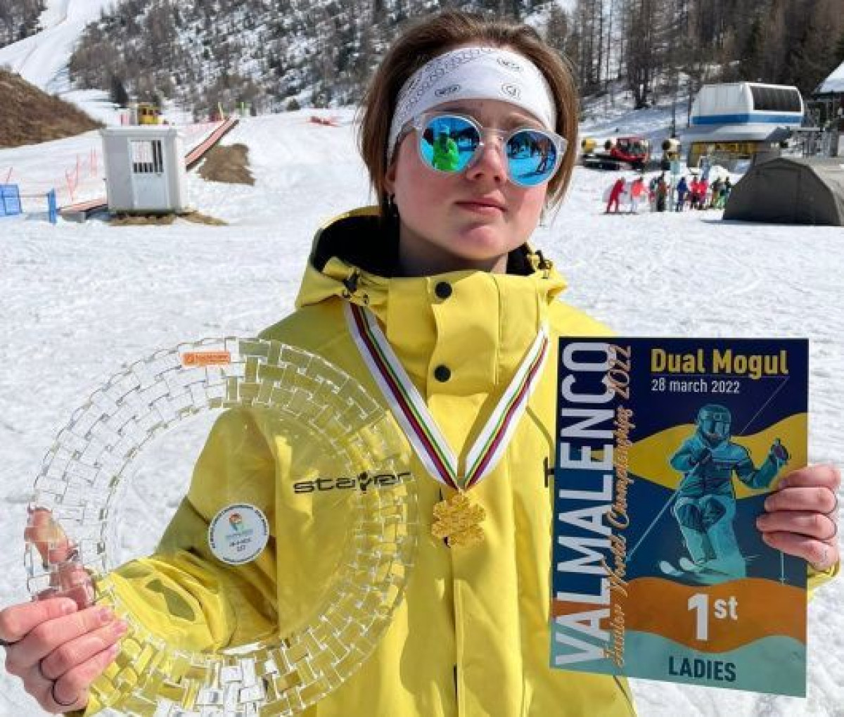 Казахстанка стала чемпионкой мира по могулу