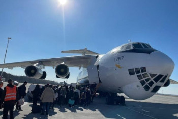 Фотография к новости: Эвакуация казахстанцев из Украины репатриационными рейсами завершилась