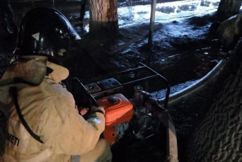 Фотография к новости: Последствия непогоды ликвидировали в Алматы