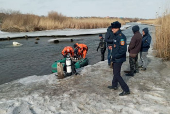 Фотография к новости: Спасатели нашли пропавшего подростка из Костаная. Он утонул в реке