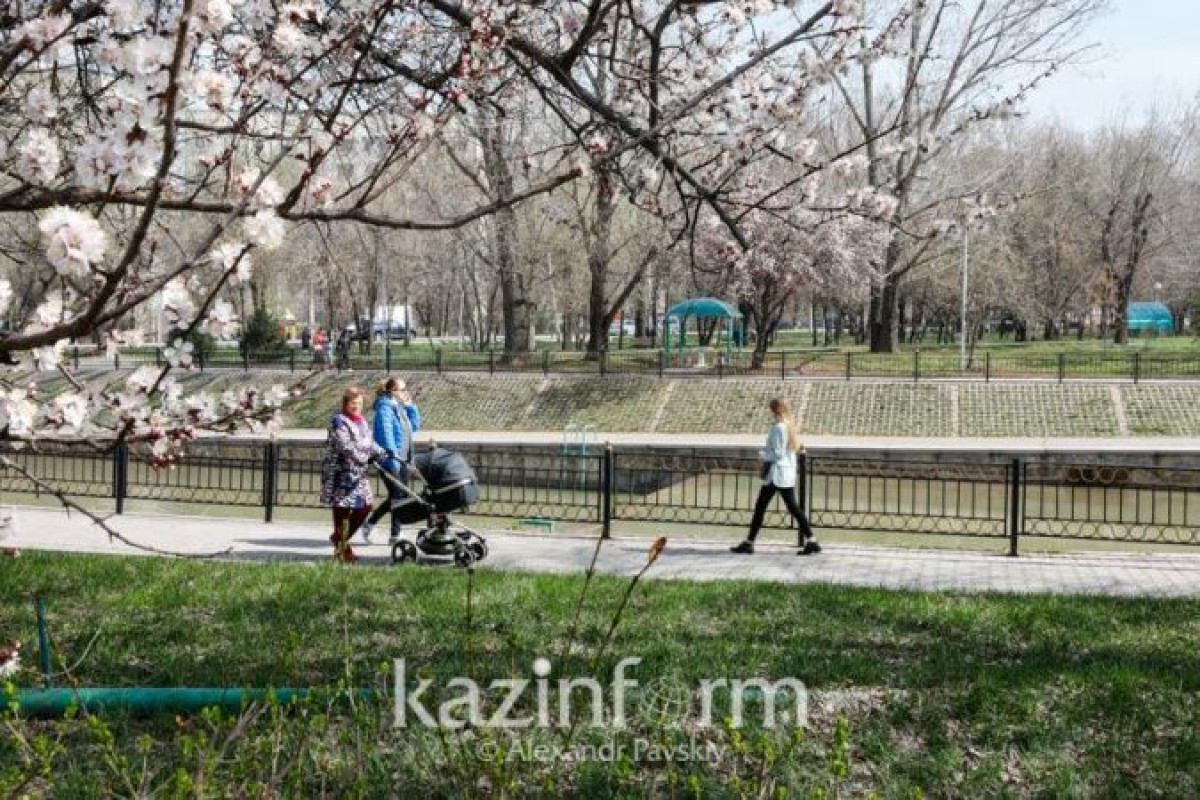 Какая погода ожидает казахстанцев в апреле