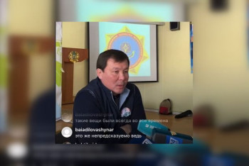 Фотография к новости: "Я буду нести личную ответственность" — аким Актобе о девочке, которая едва не утонула в талых водах