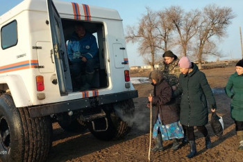 Фотография к новости: Режим ЧС из-за паводков объявили в двух районах ЗКО