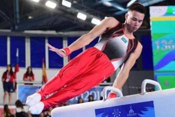 Казахстанский гимнаст завоевал золото этапа Кубка мира