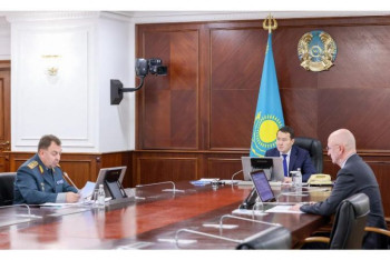 Фотография к новости: Смаилов дал ряд поручений в связи с паводковой ситуацией в стране