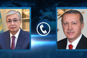 Фотография к новости: Токаев высоко оценил миротворческие усилия Эрдогана по ситуации в Украине