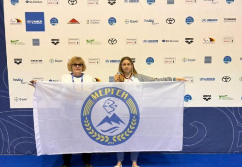 Фотография к новости: Рекорд Азии установила параспортсменка из Акмолинской области