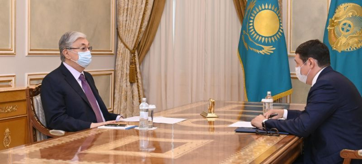 Токаев принял председателя правления "Самрук-Казына"
