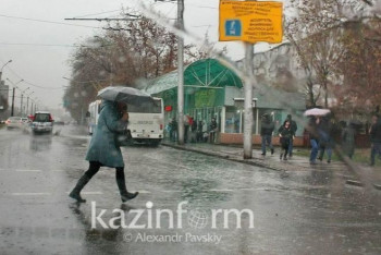 Фотография к новости: В девяти областях Казахстана объявлено штормовое предупреждение