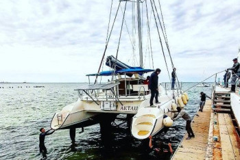 Фотография к новости: Cкандал разгорелся вокруг яхт-клуба в Актау