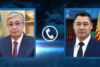 Фотография к новости: Токаев и Жапаров провели телефонный разговор