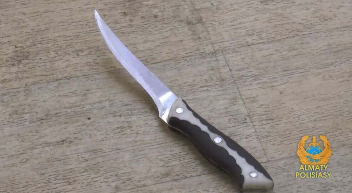 Полисмены обезвредили вооруженного ножом алматинца