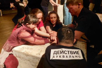 Фотография к новости: Как работает инклюзивная лаборатория "Действие буквально" в Алматы