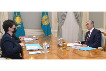 Фотография к новости: Токаев дал поручения председателю Счётного комитета