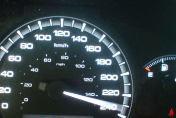 Фотография к новости: На скорости 230 километров в час гонял по городу водитель из Кызылорды