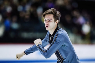 Фотография к новости: Первый в истории РК медалист среди юниоров в фигурном катании прокомментировал своё выступление