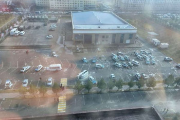 Фотография к новости: 20 нападавших были убиты при атаке на акимат Шымкента