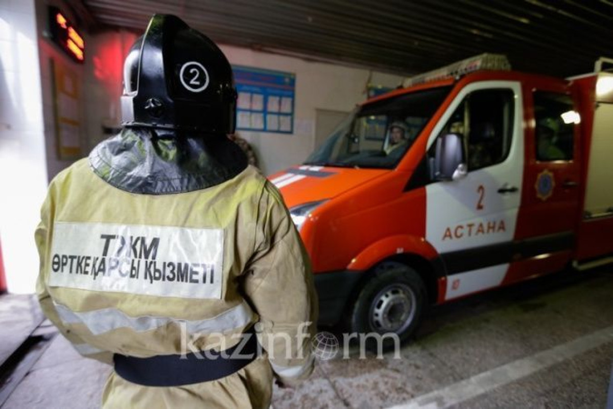 В Акмолинской области неизвестные подожгли здание госоргана