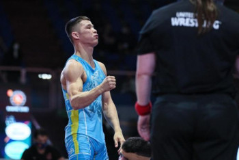 Меиржан Шермаханбет стал чемпионом Азии по греко-римской борьбе