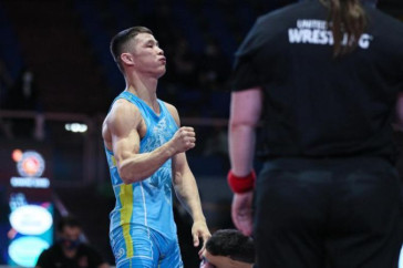 Фотография к новости: Меиржан Шермаханбет стал чемпионом Азии по греко-римской борьбе