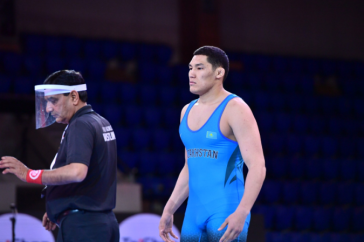 Фотография к новости: Трое казахстанских борцов-вольников вышли в финал чемпионата Азии