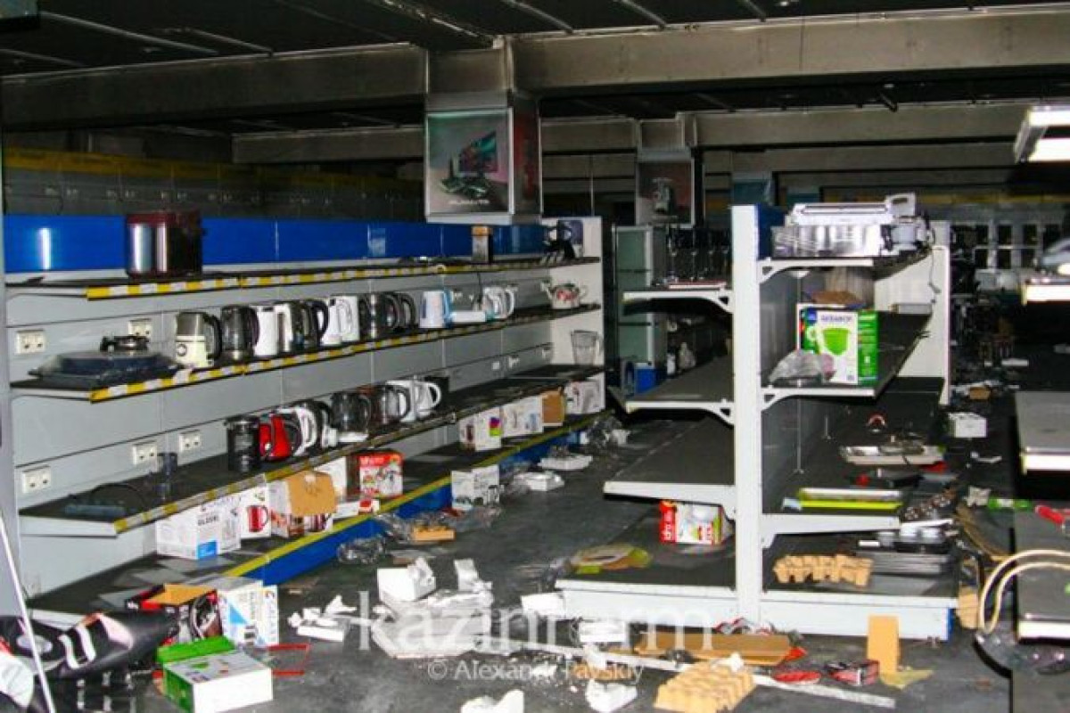 Более двух тысяч краж совершили в Алматы в ходе январских событий