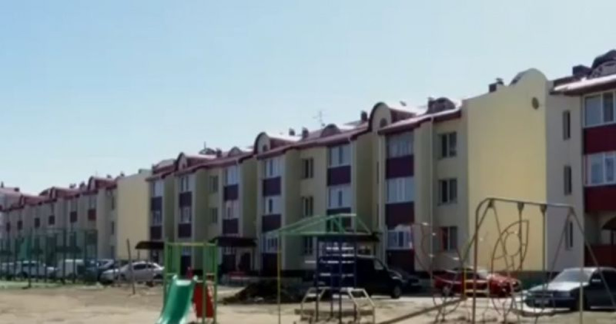 кадр с репортажа телеканала &quot;Астана&quot;