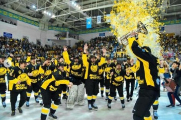 Фотография к новости: Стал известен победитель чемпионата Казахстана по хоккею