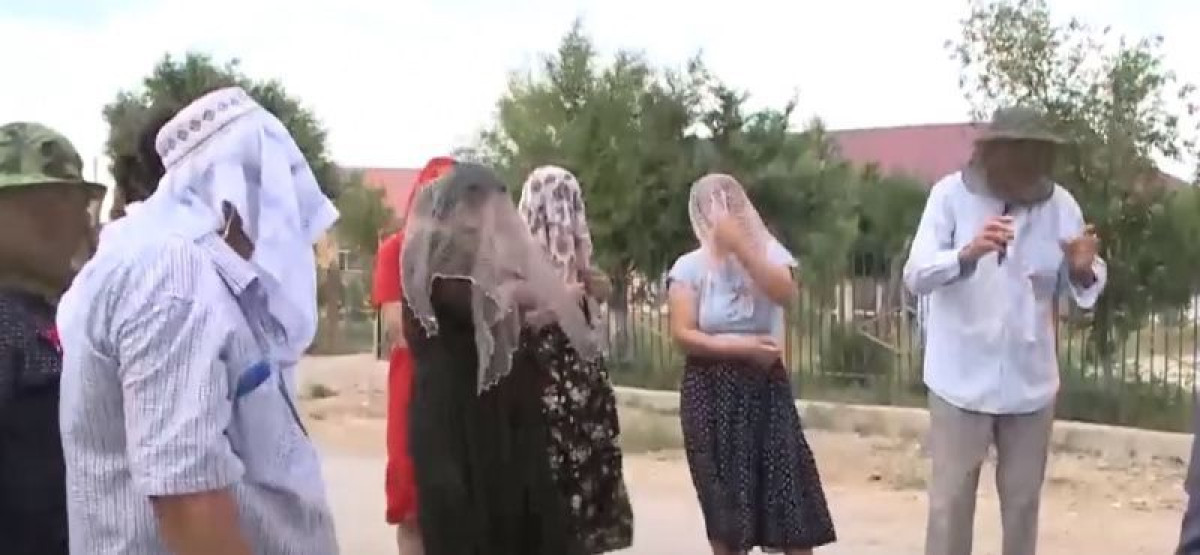 кадр с репортажа &quot;Хабар 24&quot;