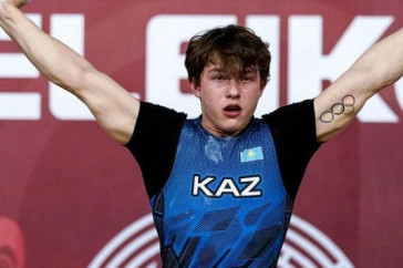 Фотография к новости: Казахстанский тяжелоатлет завоевал серебро на чемпионате мира среди юниоров