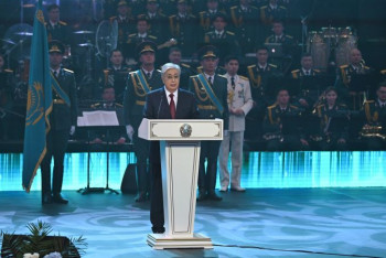 Фотография к новости: Мы сделаем всё, чтобы сохранять целостность и спокойствие страны – Токаев