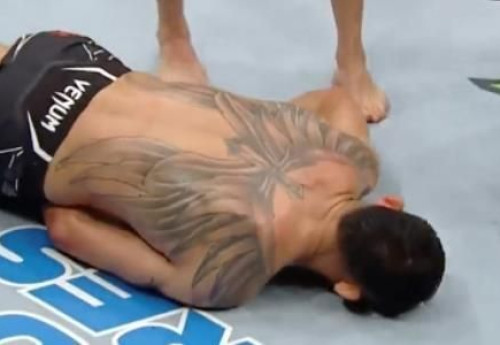 Фотография к новости: Звезду UFC отправили в глухой нокаут ударом ноги