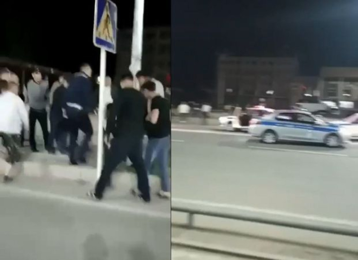 Видео нападения на полицейских прокомментировали в ДП Жамбылской области