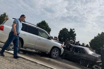 Фотография к новости: Момент ДТП с шестью пострадавшими попал на видео в Актау