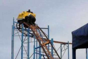 Фотография к новости: ЧП на "американских горках" произошло в Караганде