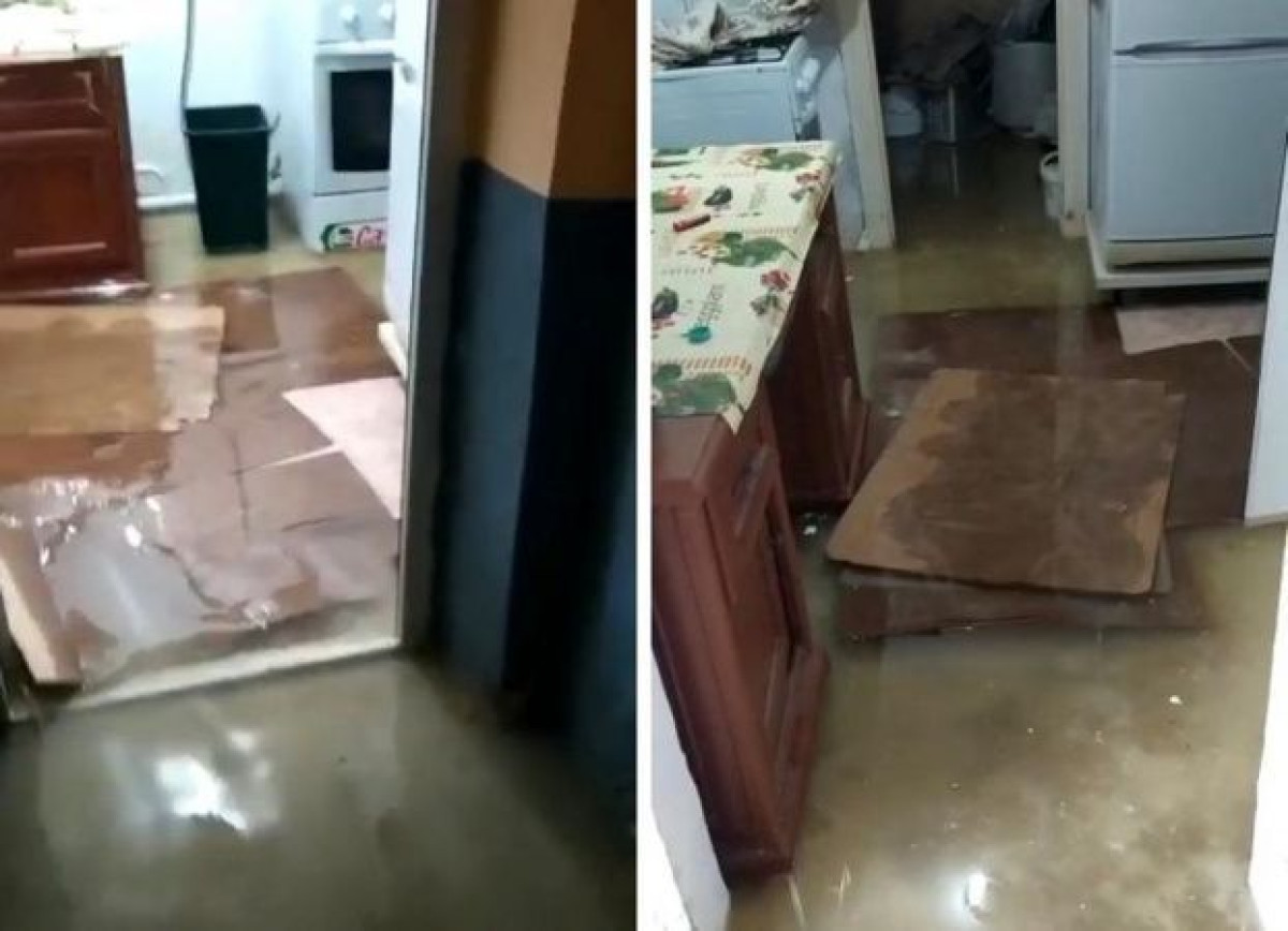 Дома подтопило из-за дождя в Атырау, но в горакимате всё отрицают