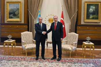 Фотография к новости: Стали известны подробности переговоров президентов Казахстана и Турции