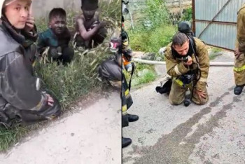 Фотография к новости: Двое детей оказались заблокированы в загоревшемся подвале в Шымкенте